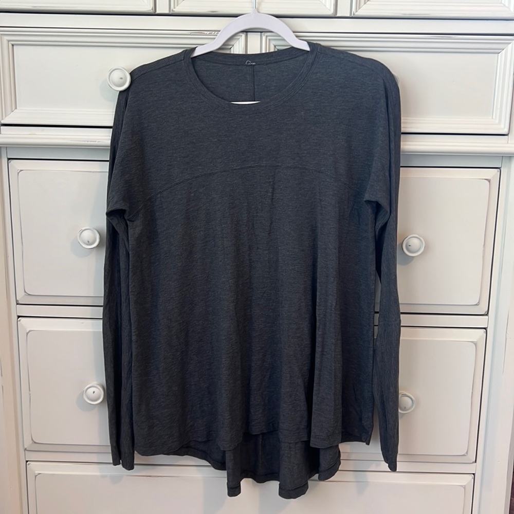 Gray lululemon long sleeve